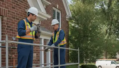 Professional plumber repairing a leak in Peoria, IL for reliable plumbing service