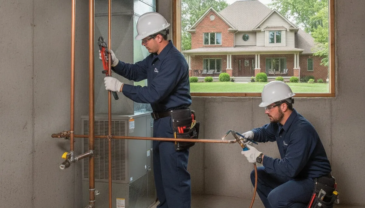 Professional plumber providing plumbing repair services in Peoria, IL