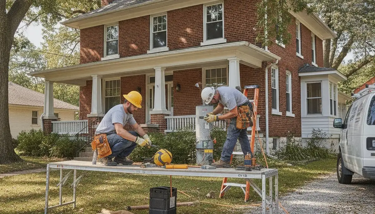 Plumbing repair service in Peoria, IL for residential and commercial leaks, clogs, and pipe repairs