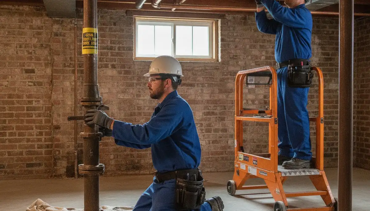 Professional plumber serving Peoria, IL providing plumbing repair and leak service