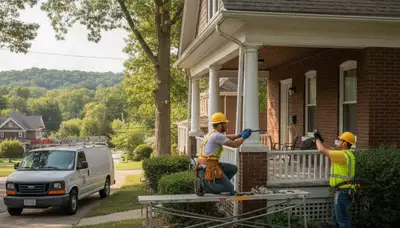 Professional plumber providing repair service in Peoria, IL for residential plumbing issues