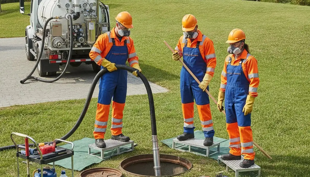 Septic tank cleaning service for Peoria, IL homes by On Call Plumbers